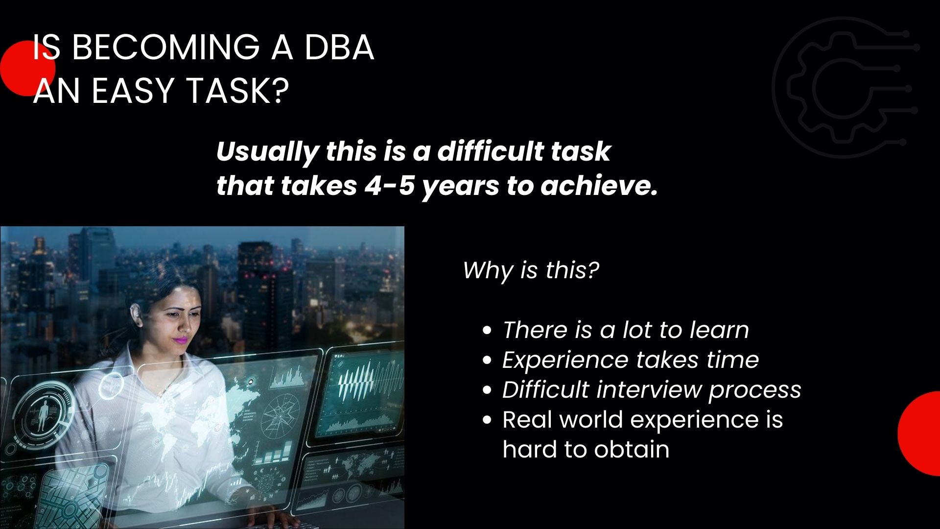 Is Becoming A DBA An Easy Task